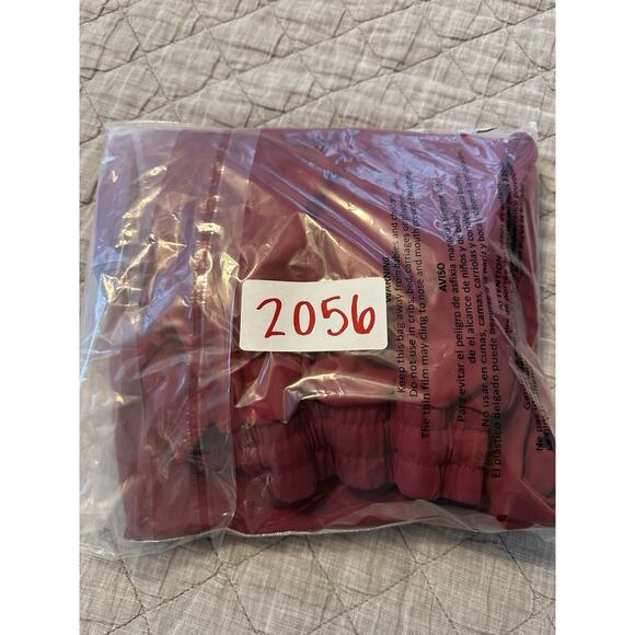 Mondetta Performance Luxury Cargo Jogger Pants Red Women’s Large Elastic Waist - Picture 9 of 9